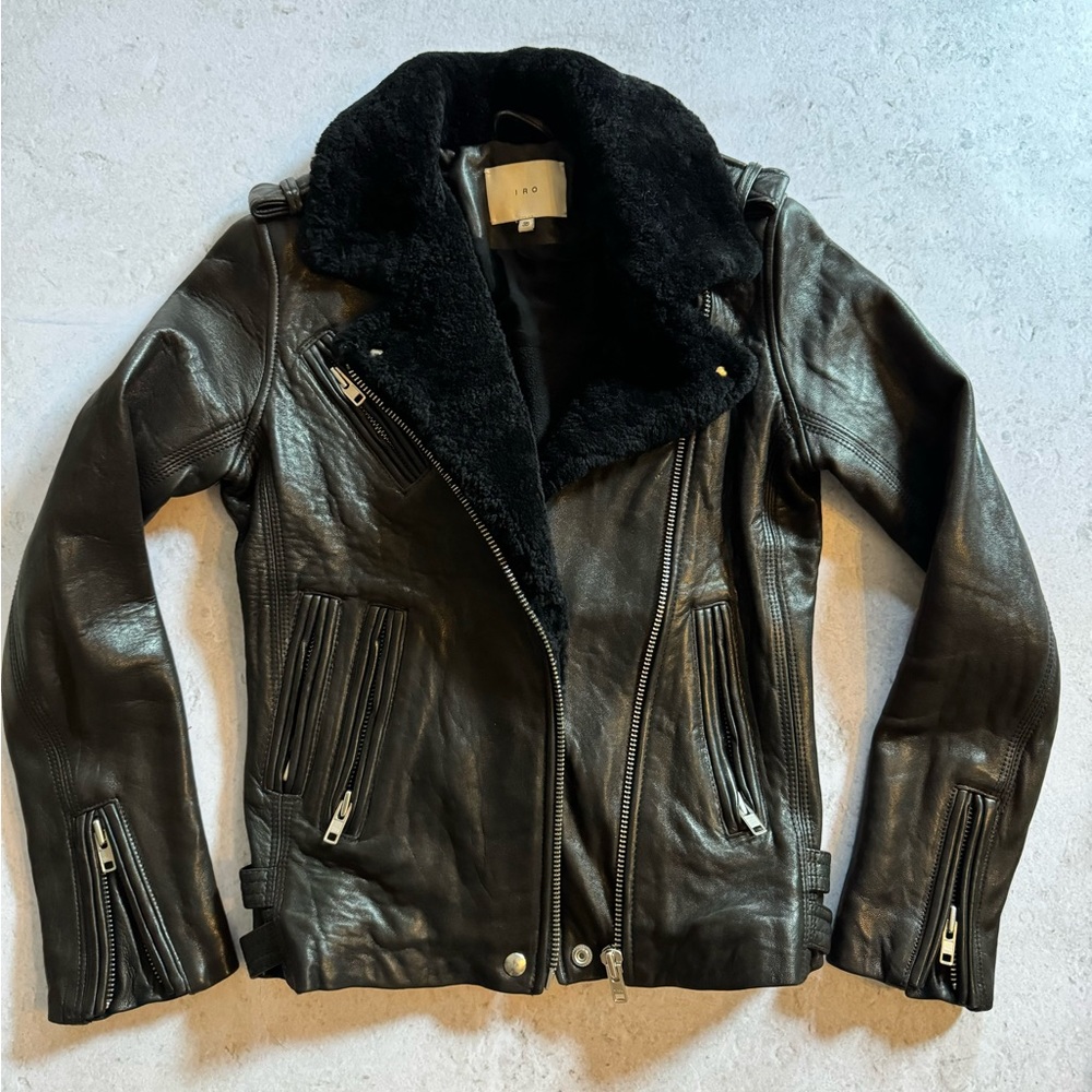 IRO Laya Leather Jacket